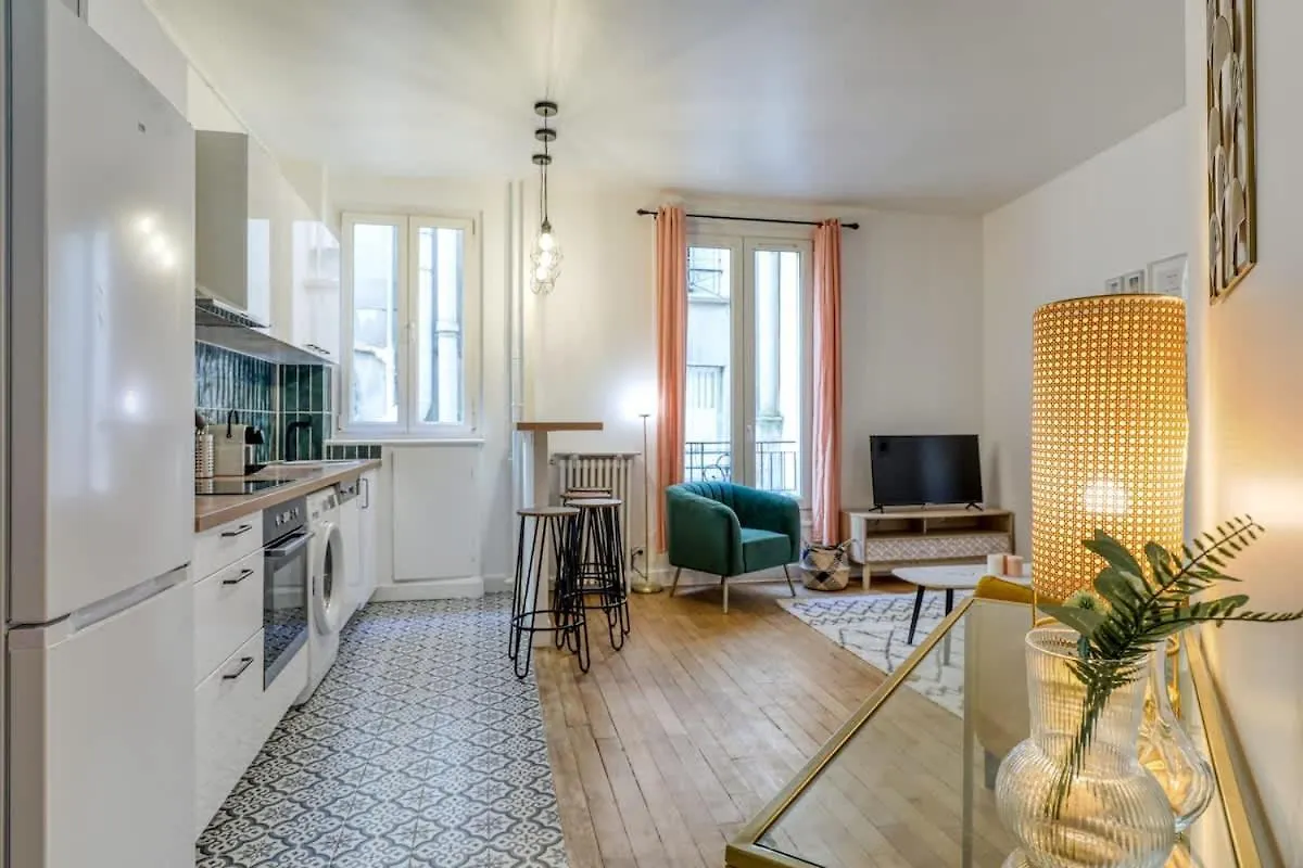 Poissonniere -Cosy Apartment Near Montmartre Paříž